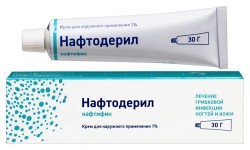 Нафтодерил крем д/наружн. прим. 1% 30 г