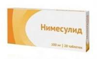 Нимесулид табл. 100 мг 30 шт.