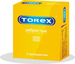 Презервативы, Torex (Торекс) №3 ребристые