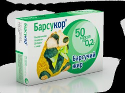 Барсучий жир, Барсукор капсулы 0.2 г 50 шт